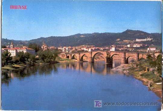 Postales: ORENSE - PUENTE ROMANO - Foto 1