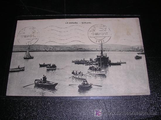 Postales: LA CORU&Ntilde;A, EL PUERTO - Foto 1