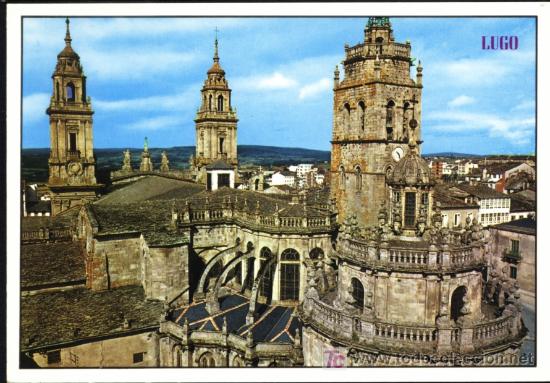 Postales: LUGO. CATEDRAL 1 - Foto 1