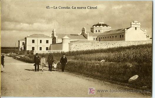 Postales: POSTAL LA CORU&Ntilde;A LA NUEVA CARCEL - Foto 1