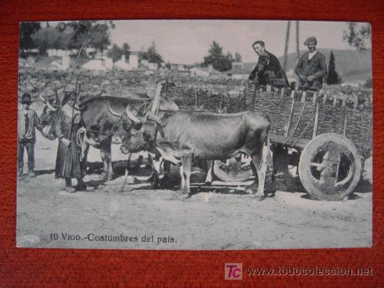 Postales: VIGO - COSTUMBRES DEL PA&Iacute;S - Foto 1