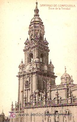 Postkarten: POSTAL SANTIAGO COMPOSTELA TORRE DE LA TRINIDAD  FOT. THOMAS