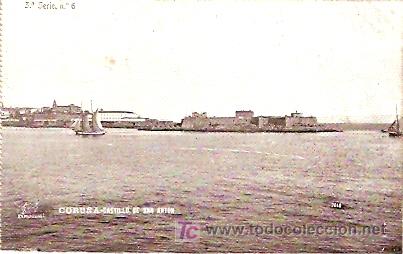 Postales: POSTAL LA CORU&Ntilde;A CASTILLO DE SAN ANTON - Foto 1