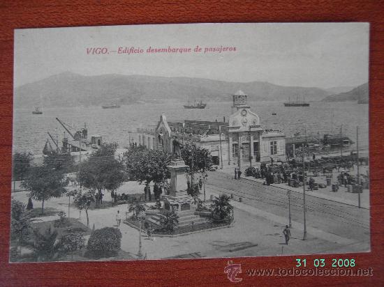 Postales: VIGO - EDIFICIO DESEMBARQUE DE PASAJEROS - Foto 1