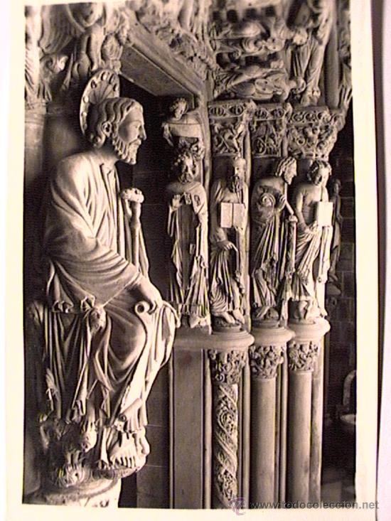 Postkarten: POSTAL DE SANTIAGO DE COMPOSTELA DE LOS A&Ntilde;OS 50