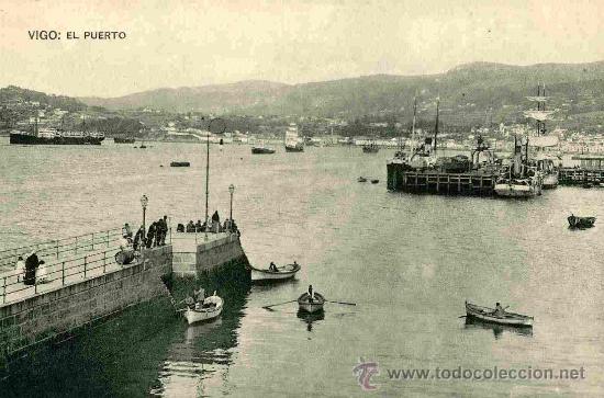 Postales: VIGO. EL PUERTO. - Foto 1