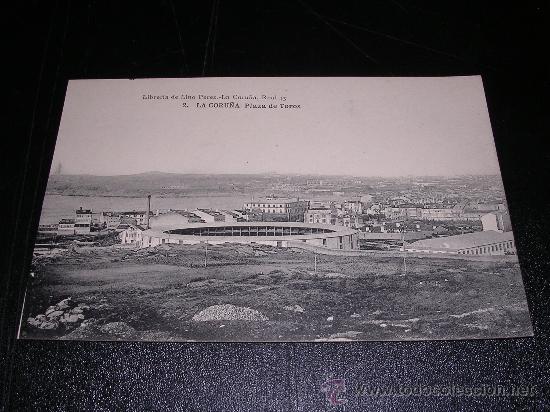 Postales: 2 LA CORU&Ntilde;A . PLAZA DE TOROS - Foto 1