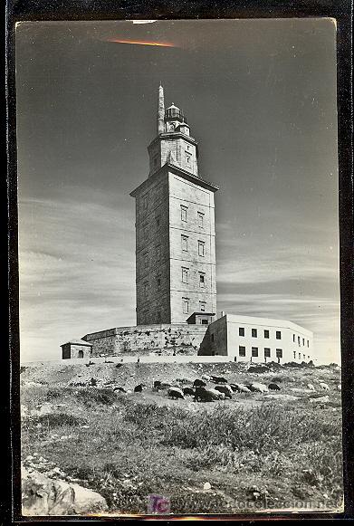 Postales: LA CORU&Ntilde;A. TORRE DE HERCULES. - Foto 1