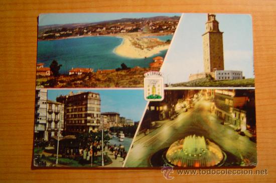 Postales: POSTAL LA CORU&Ntilde;A  CIRCULADA - Foto 1