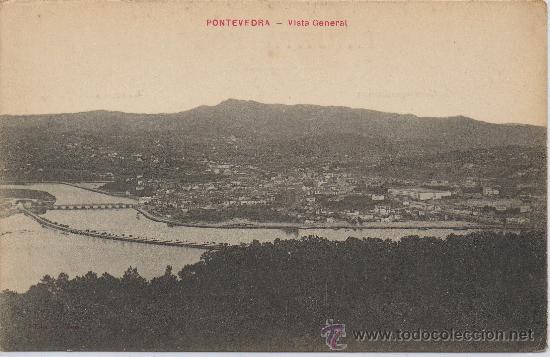 Postales: POSTAL DE PONTEVEDRA, VISTA GENERAL - Foto 1
