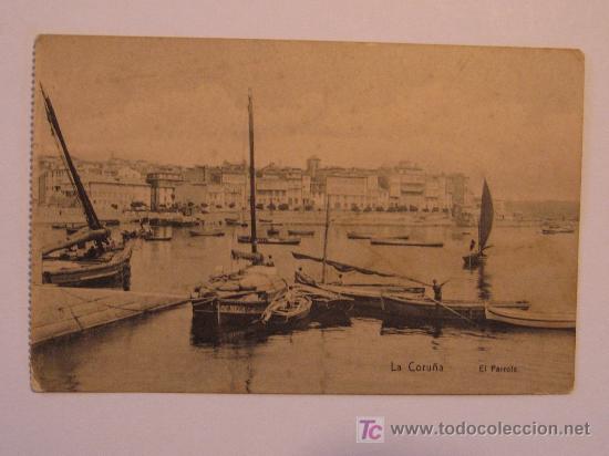 Postales: LA CORU&Ntilde;A - EL PARROTE - SIN CIRCULAR - Foto 1