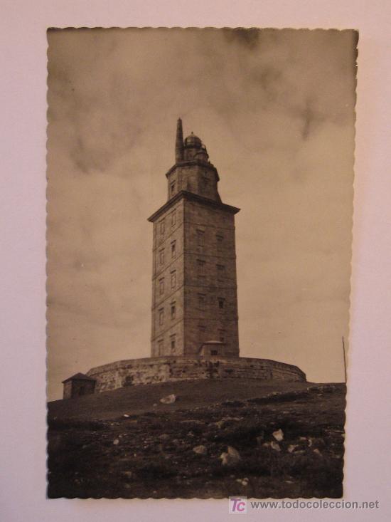Postales: LA CORU&Ntilde;A - TORRE DE HERCULES - Foto 1