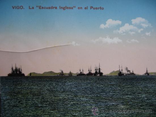 Postales: VIGO,S/C.ESCUADRA INGLESA - Foto 1