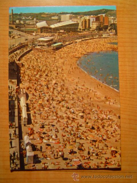 Postales: POSTAL LA CORU&Ntilde;A PLAYA DE RIAZOR CIRCULADA - Foto 1