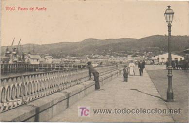 Postales: VIGO. PASEO DEL MUELLE. (THOMAS, 2731). - Foto 1