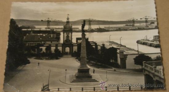 Postales: Postal El Ferrol, circulada - Foto 1