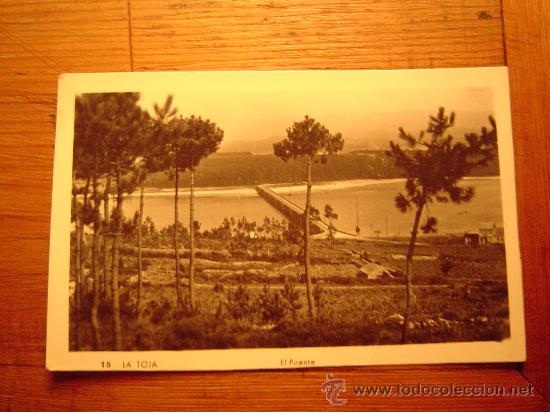 Postales: Interesante Postal de la Toja - Foto 1