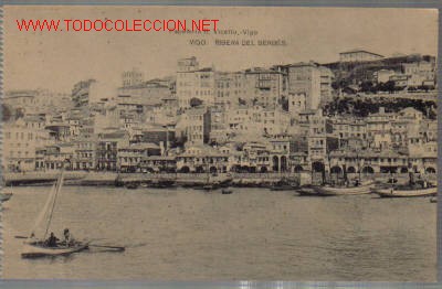 Postales: TARJETA POSTAL DE VIGO - RIBERA DEL BERBES - Foto 1