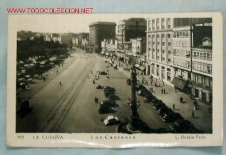 Postales: TARJETA POSTAL LA CORU&Ntilde;A - Foto 1