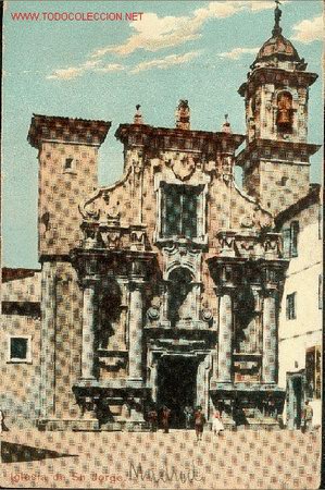 Postcards: SELLARIM-CORU&Ntilde;A, IGLESIA DE SAN JORGE