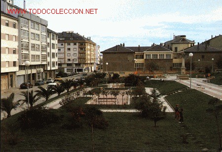 Postales: BURELA. LUGO. PARQUE - Foto 1