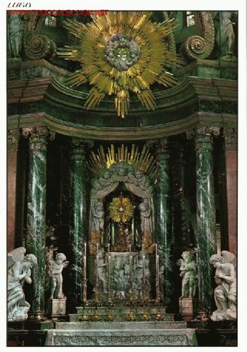 Postales: LUGO. CATEDRAL. ALTAR DEL SANTISIMO - Foto 1