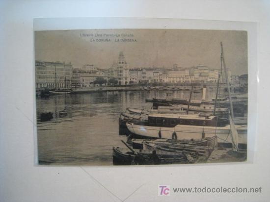 Postales: LA CORU&Ntilde;A: LA DARSENA. POSTAL - Foto 1