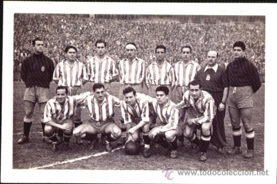 Postales: Futbol : Deportivo de La Coru&ntilde;a - Depor - Fotografia equipo temporada 1948-1949
