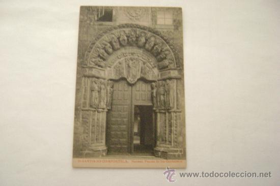 Postales: santiago compostela.normal .puerta de los geronimos - Foto 1
