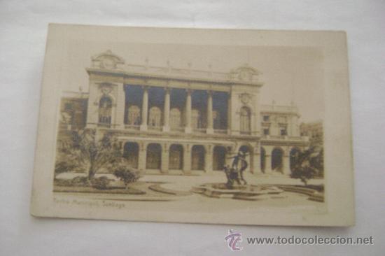 Cartoline: SANTIAGO.TEATRO MUNICIPAL 14021