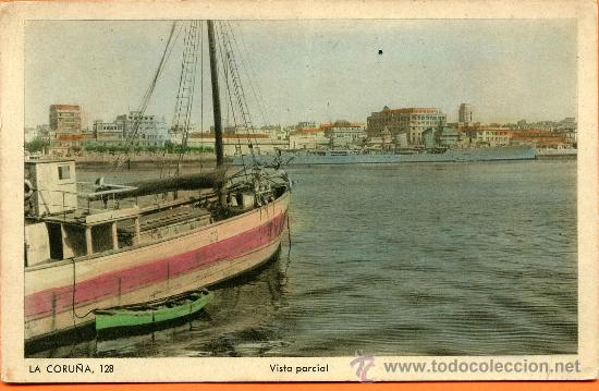 Postales: POME5 15008 Coru&ntilde;a COLOREADA - Foto 1
