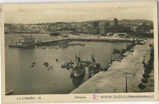 Postales: GALICIA - LA CORU&Ntilde;A - D&Aacute;RSENA - PG11 - Foto 1