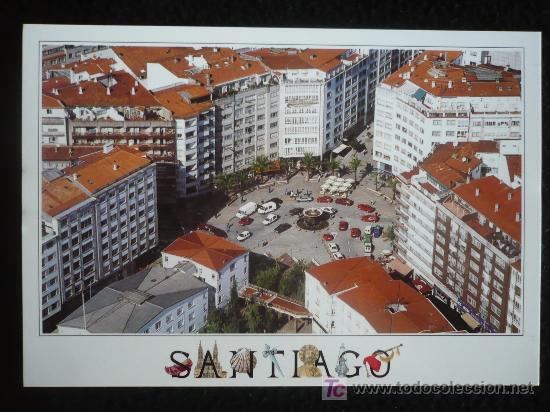 Postales: SANTIAGO DE COMPOSTELA. SIN CIRCULAR. EDICIONES  A.M - Foto 1