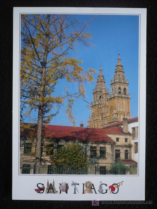 Postales: SANTIAGO DE COMPOSTELA. SIN CIRCULAR. EDICIONES  A.M - Foto 1