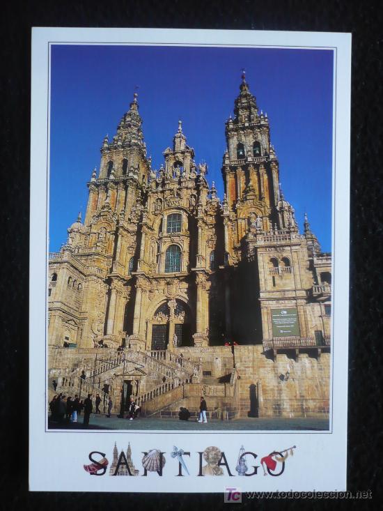 Postales: SANTIAGO DE COMPOSTELA. SIN CIRCULAR. EDICIONES  A.M - Foto 1