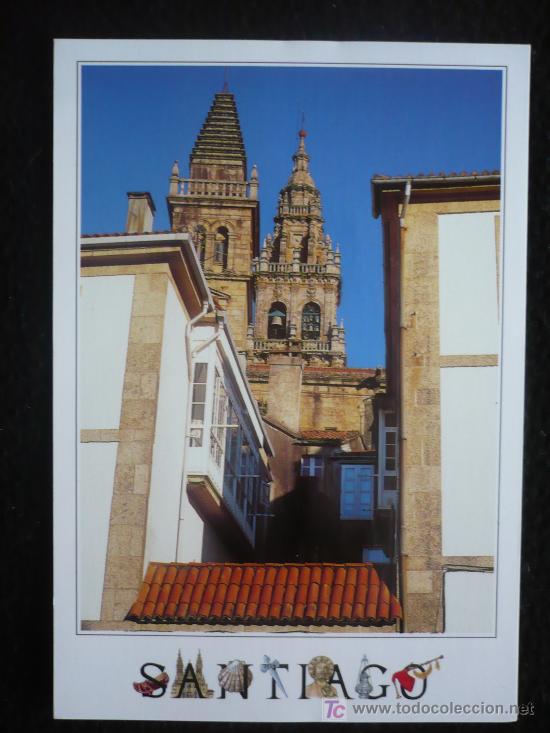 Postales: SANTIAGO DE COMPOSTELA. SIN CIRCULAR. EDICIONES  A.M - Foto 1