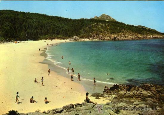 Postales: POSTAL VIGO ISLAS CIES Y PLAYA - Foto 1