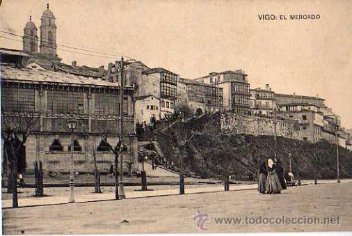 Postales: VIGO - EL MERCADO - Foto 1