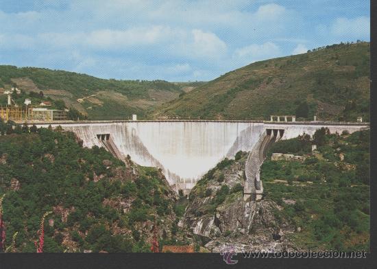 Postales: CHANTADA - LUGO - SALTO DE BELESAR - Foto 1