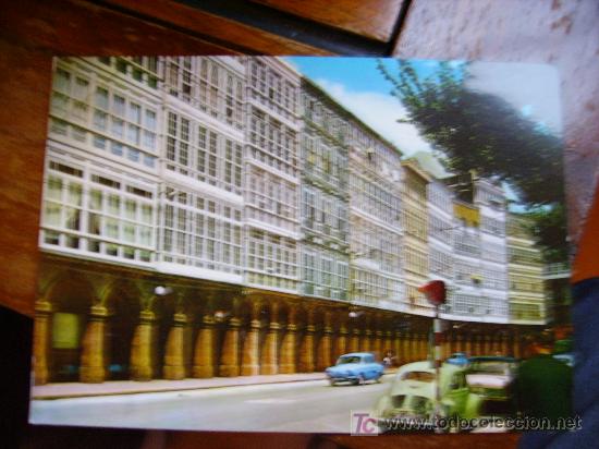 Postales: la coru&ntilde;a, avenida de la marina - Foto 1