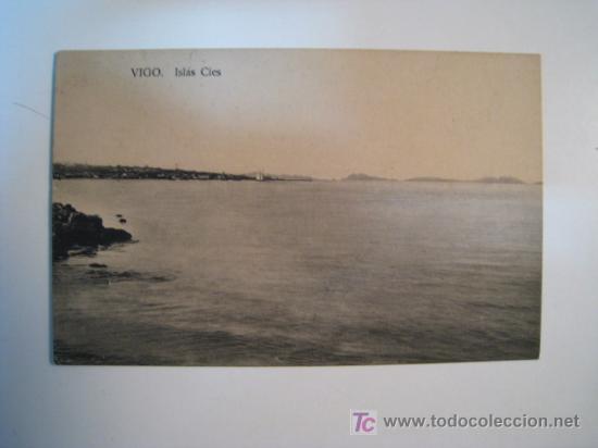 Postales: VIGO: ISLAS CIES (TAFALL) - Foto 1