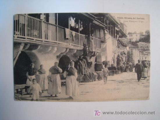 Postales: VIGO: RIBERA DEL BERBES (VAZQUEZ) - Foto 1