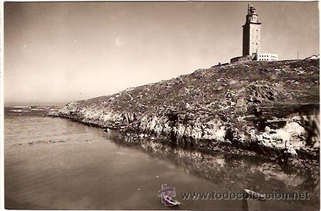 Postales: POSTAL LA CORU&Ntilde;A TORRE DE HERCULES - Foto 1