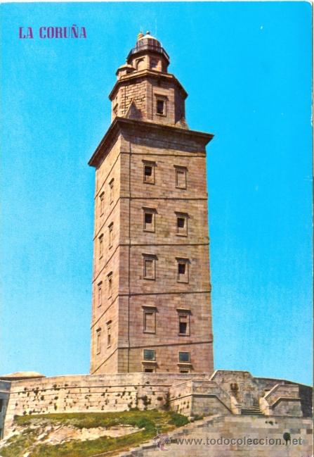 Postales: LA CORU&Ntilde;A - TORRE DE HERCULES - Foto 1
