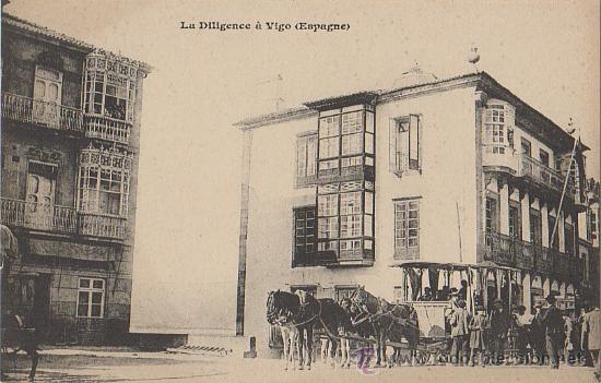 Postales: VIGO - LA DILIGENCE (ESPAGNE) - Foto 1