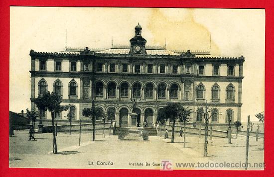 Postales: LA CORU&Ntilde;A , INSTITUTO DA GUARDA , P29370 - Foto 1