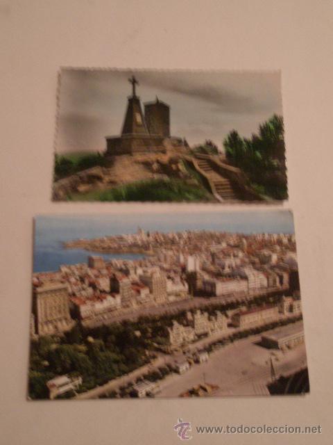 Postkarten: 2 postales, una escrita y circulada