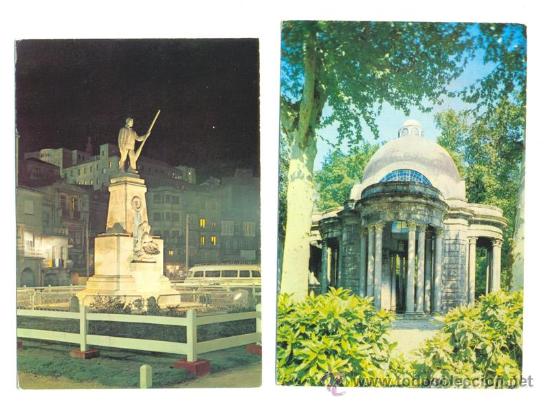 Postales: 2 postales VIGO .. a&ntilde;os 1966 - Foto 1