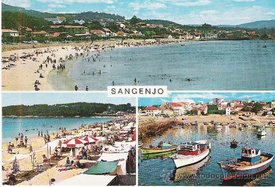 Postales: SANGENJO - A&Ntilde;OS 60 - - Foto 1