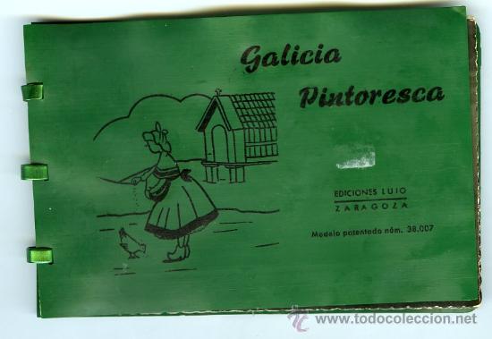 Postales: POSTAL GALICIA PINTORESCA BLOC 8 POSTALES